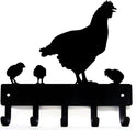 Hen & CHickens - Key Holder/ Rack - The Metal Peddler Key Rack chicken, farm, key rack, rooster