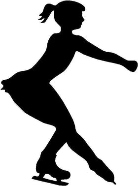 Figure Skating Ice Skater 3  Wall Art Room Decor - The Metal Peddler  figure skating, ice skater, skater, wall art, winter sports