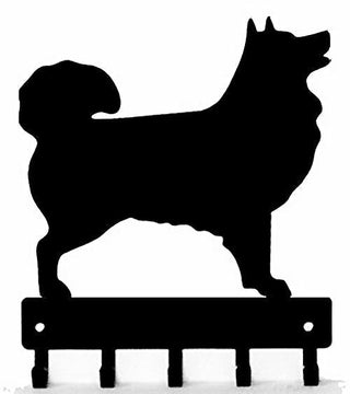 Icelandic Sheepdog Dog Key Rack/ Leash Hanger - The Metal Peddler Key Rack breed, Dog, Icelandic Sheepdog, key rack, leash hanger