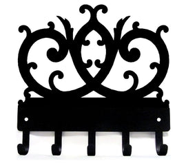 Decorative Scroll K05 - Key Rack - The Metal Peddler Key Rack key rack, scroll