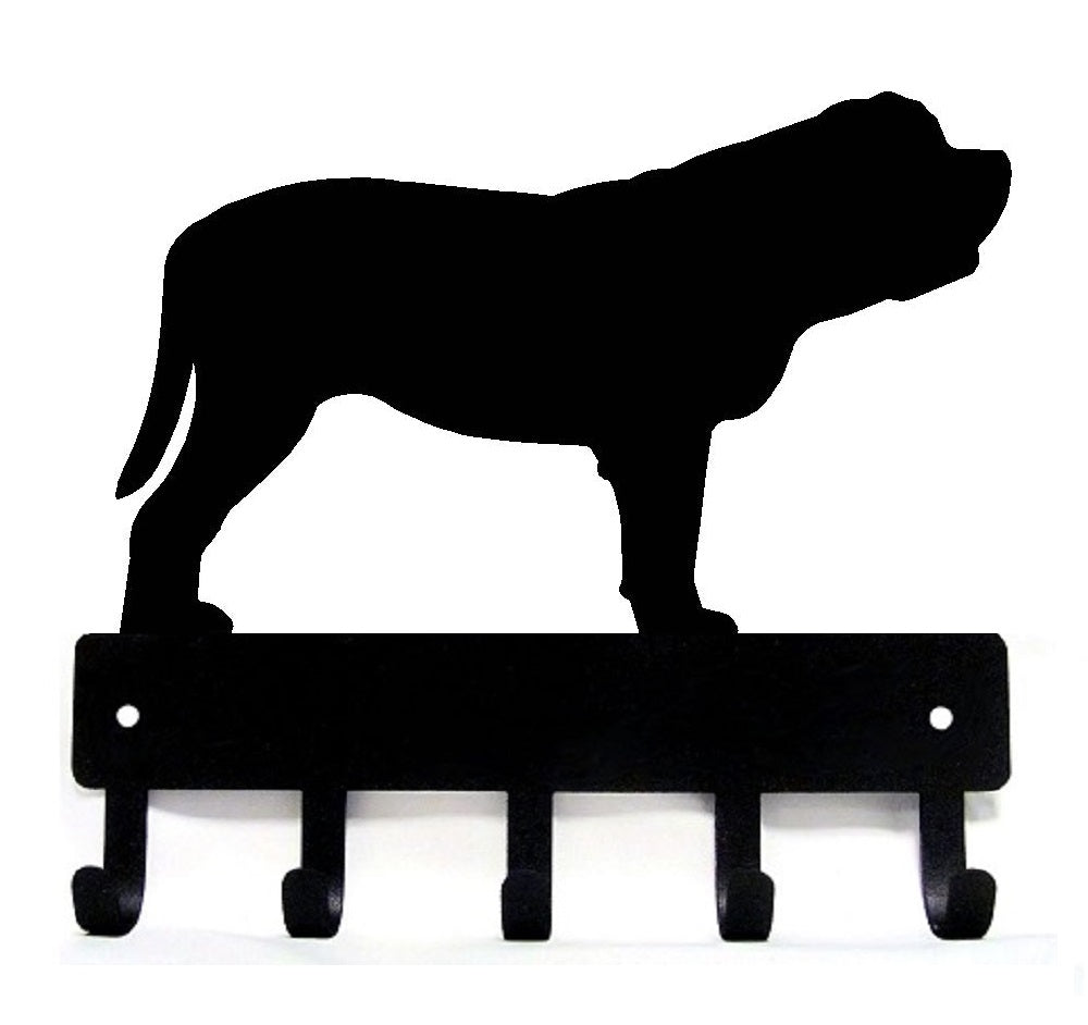 Mastiff Dog Key Rack/ Leash Hanger - The Metal Peddler Key Rack breed, Breed M, Dog, key rack, leash hanger, Mastiff