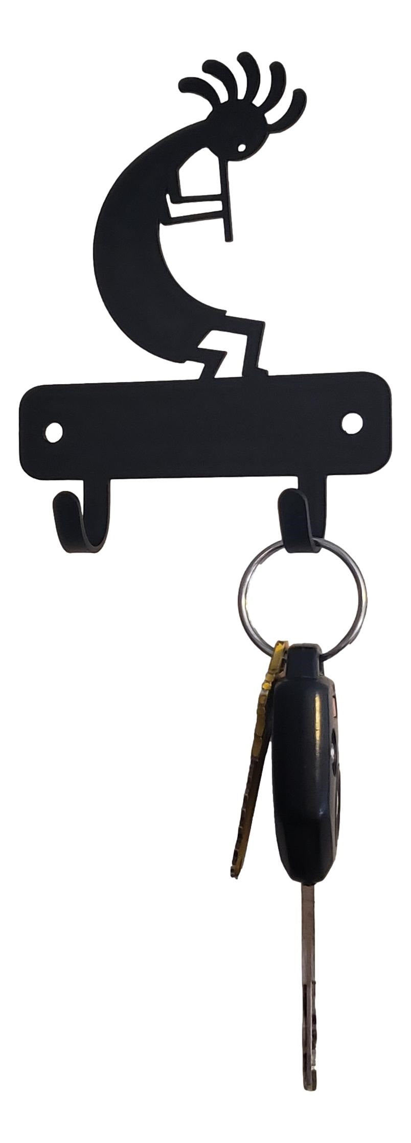 Kokopelli Mini Key Rack - The Metal Peddler Key Rack key rack, koko, mini kr, Southwestern