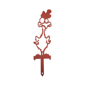 Chickens Yard & Garden Stakes flower beds and yard art - The Metal Peddler Garden Stakes Chicken, chickens, dad garden, funny, garden, ground stake, outdoor life, whimsical