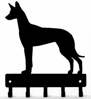 Pharaoh Hound Dog Key Rack/ Leash Hanger - The Metal Peddler Key Rack Dog, key rack, leash hanger, Pharaoh Hound