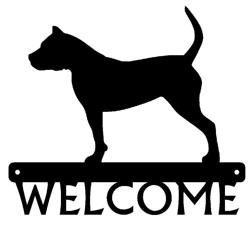 Presa Canario Dog Welcome Sign - The Metal Peddler Welcome Signs Dog, porch, Presa Canario, welcome sign