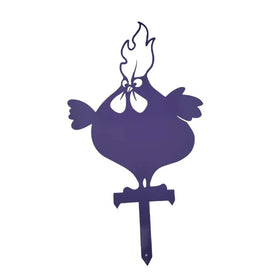 Chickens Yard & Garden Stakes flower beds and yard art - The Metal Peddler Garden Stakes Chicken, chickens, dad garden, funny, garden, ground stake, outdoor life, whimsical