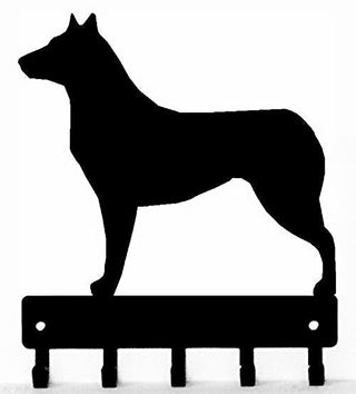 Collie Smooth Coat Dog Key Rack/ Leash Hanger - The Metal Peddler Key Rack breed, Breed C, Dog, key rack, leash hanger, Smooth Collie