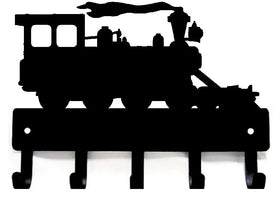 Steam Train Key Rack - The Metal Peddler Key Rack auto, automobile, key rack, transportation, vehicles