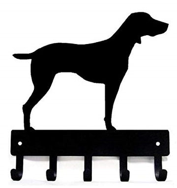 Weimaraner Dog Key Rack/ Leash Hanger - The Metal Peddler Key Rack breed, Breed w, Dog, key rack, leash hanger, Weimaraner
