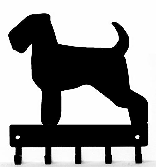 Wheaten Terrier Dog Key Rack/ Leash Hanger - The Metal Peddler Key Rack breed, Dog, key rack, leash hanger, Wheaten Terrier